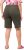 Ulla Popken Frayed Hemline Elastic Waistband Bermuda Shorts Loden Green - Jeans & Pantalons Femme Grandes Tailles – Plus Size - 