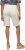 Ulla Popken Frayed Hemline Elastic Waistband Bermuda Shorts White - Jeans & Pantalons Femme Grandes Tailles – Plus Size - 