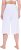 Ulla Popken Wide Leg Flared Bermuda Shorts White - Jeans & Pantalons Femme Grandes Tailles – Plus Size - 