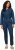 Ulla Popken Denim Boiler Suit Blue Denim - Jeans & Pantalons Femme Grandes Tailles – Plus Size - 