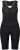 Ulla Popken Padded Cycling Zip Front Bodysuit Black - Jeans & Pantalons Femme Grandes Tailles – Plus Size - 