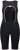 Ulla Popken Padded Cycling Zip Front Bodysuit Black - Jeans & Pantalons Femme Grandes Tailles – Plus Size - 