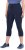 Ulla Popken Cropped High Waisted Leggings Navy - Jeans & Pantalons Femme Grandes Tailles – Plus Size - 
