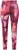 Ulla Popken Abstract Print Ski Leggings Red - Jeans & Pantalons Femme Grandes Tailles – Plus Size - 