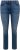 Ulla Popken Textured Stripe Sarah Slim Fit Jeans Blue - Jeans & Pantalons Femme Grandes Tailles – Plus Size - 