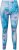 Ulla Popken Marble Ski Leggings Blue - Jeans & Pantalons Femme Grandes Tailles – Plus Size - 