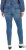 Ulla Popken Decorative Pocket Slim Stretch Jeans Blue Denim - Jeans & Pantalons Femme Grandes Tailles – Plus Size - 