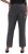 Ulla Popken Sparkling Pinstripe Elastic Waist Pants Black - Jeans & Pantalons Femme Grandes Tailles – Plus Size - 