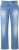 Ulla Popken Tapered Leg Lightly Distressed Jeans Blue Denim - Jeans & Pantalons Femme Grandes Tailles – Plus Size - 