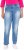 Ulla Popken Tapered Leg Lightly Distressed Jeans Blue Denim - Jeans & Pantalons Femme Grandes Tailles – Plus Size - 