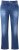 Ulla Popken Tapered Leg Lightly Distressed Jeans Denim Blue - Jeans & Pantalons Femme Grandes Tailles – Plus Size - 