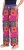 Ulla Popken Tile Print Wide Leg Palazzo Pants Purple - Jeans & Pantalons Femme Grandes Tailles – Plus Size - 