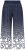 Ulla Popken Dot Gradient Wide Leg Elastic Waist Palazzo Pants Grey - Jeans & Pantalons Femme Grandes Tailles – Plus Size - 