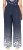 Ulla Popken Dot Gradient Wide Leg Elastic Waist Palazzo Pants Grey - Jeans & Pantalons Femme Grandes Tailles – Plus Size - 