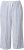 Ulla Popken Coastal Stripe Linen Blend Elastic Waist Culottes Blue - Jeans & Pantalons Femme Grandes Tailles – Plus Size - 