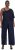 Ulla Popken Asymmetric Lace Panel Jumpsuit Navy - Jeans & Pantalons Femme Grandes Tailles – Plus Size - 