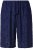 Ulla Popken Terry Cloth Palm Elastic Waist Shorts Blue - Jeans & Pantalons Femme Grandes Tailles – Plus Size - 