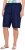 Ulla Popken Terry Cloth Palm Elastic Waist Shorts Blue - Jeans & Pantalons Femme Grandes Tailles – Plus Size - 
