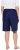 Ulla Popken Terry Cloth Palm Elastic Waist Shorts Blue - Jeans & Pantalons Femme Grandes Tailles – Plus Size - 