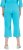 Ulla Popken Textured Elastic Waist Cropped Pants Deep Aqua - Jeans & Pantalons Femme Grandes Tailles – Plus Size - 