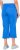 Ulla Popken Wide Leg Twill Mary Fit Culottes Deep Aqua - Jeans & Pantalons Femme Grandes Tailles – Plus Size - 