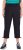 Ulla Popken Ultra Light Triple Function Cropped Softshell Pants Black - Jeans & Pantalons Femme Grandes Tailles – Plus Size - 