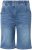 Ulla Popken Denim Wide Leg Elastic Waist Bermuda Shorts Blue Denim - Jeans & Pantalons Femme Grandes Tailles – Plus Size - 