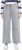 Ulla Popken Embroidered Wide Leg Fringed Hem Jeans Grey - Jeans & Pantalons Femme Grandes Tailles – Plus Size - 