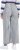 Ulla Popken Embroidered Wide Leg Fringed Hem Jeans Grey - Jeans & Pantalons Femme Grandes Tailles – Plus Size - 