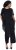 Ulla Popken Layered Chiffon Wrap Jumpsuit Grey - Jeans & Pantalons Femme Grandes Tailles – Plus Size - 