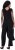 Ulla Popken Draped Sleeveless Glitter Jumpsuit Navy - Jeans & Pantalons Femme Grandes Tailles – Plus Size - 