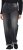 Ulla Popken Rivet Studded Stretch Fit Jeans Black - Jeans & Pantalons Femme Grandes Tailles – Plus Size - 