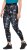 Ulla Popken Quick Drying Celestial Print Sport Leggings Black - Jeans & Pantalons Femme Grandes Tailles – Plus Size - 