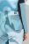 Ulla Popken Hyprar Ski Pants Waterproof Velcro Closure Shaped Knees Ice Green - Vêtements de ski - 