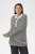 Kaffe Curve Miana Long Sleeve Polo Chalk with Black Stripe - Polos - 