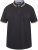 North Latitude 61128 Polo Piqué Superflex Noir - Polos - Polos homme grande taille