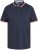 North Latitude 61128 Polo Piqué Superflex Bleu Marine - Polos - Polos homme grande taille