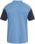 North Latitude 61131 Polo Piqué avec Manches Contrastées et Broderie Bleu - Polos - Polos homme grande taille