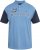 North Latitude 61131 Polo Piqué avec Manches Contrastées et Broderie Bleu - Polos - Polos homme grande taille