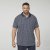 North Latitude 61134 Polo Jersey Imprimé Intégral Bleu Marine - Polos - Polos homme grande taille