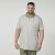 North Latitude 61136 Polo Rayé Teint en Fil Vert Olive - Polos - Polos homme grande taille