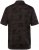 JP1880 Pique with All-over Print Polo Shirt TALL Black - TALL polos - Polos coupe TALL pour hommes grands