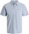 Jack & Jones Brandon Short Sleeve Polo Blue - Polos - Polos homme grande taille