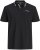Jack & Jones Blaze Short Sleeve Polo Black - Polos - Polos homme grande taille