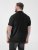 D555 Kennedy Cable Knitted Polo Black - Polos - Polos homme grande taille