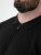 D555 Kennedy Cable Knitted Polo Black - Polos - Polos homme grande taille