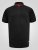 D555 Kennedy Cable Knitted Polo Black - Polos - Polos homme grande taille