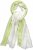 Ulla Popken Ombre Linen Blend Scarf Lime Green - Accessoires - 