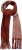 Ulla Popken Fringed Edge Boucle Scarf Orange - Accessoires - 