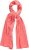 Ulla Popken Muslin Scarf Dark Coral - Accessoires - 